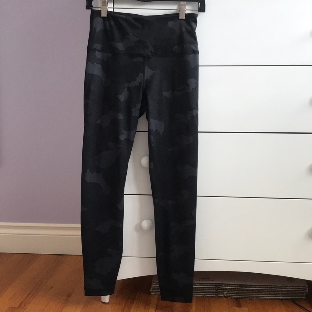 Black Camo Leggings Yogalicious
